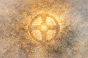 Cruz solar celta, símbolo pagano asociado a ciclos, naturaleza y renovación