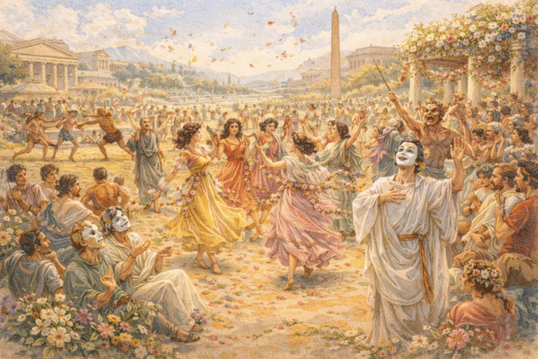 Festividades Floraria en la Antigua Roma