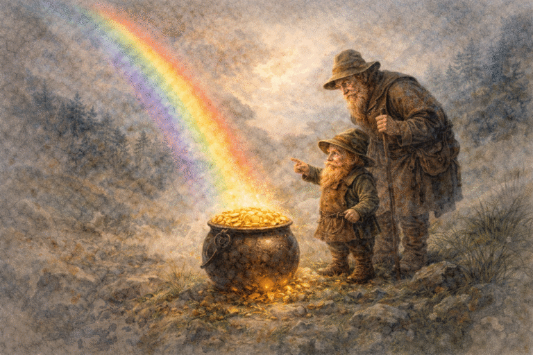 Origen de los leprechauns - leyenda del caldero de oro