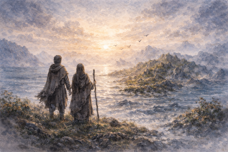 Renacimiento del mundo después del Ragnarök