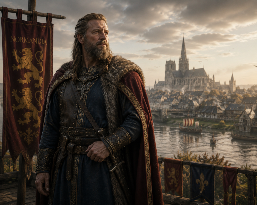 Rollo señor de Rouen y primer duque de Normandía