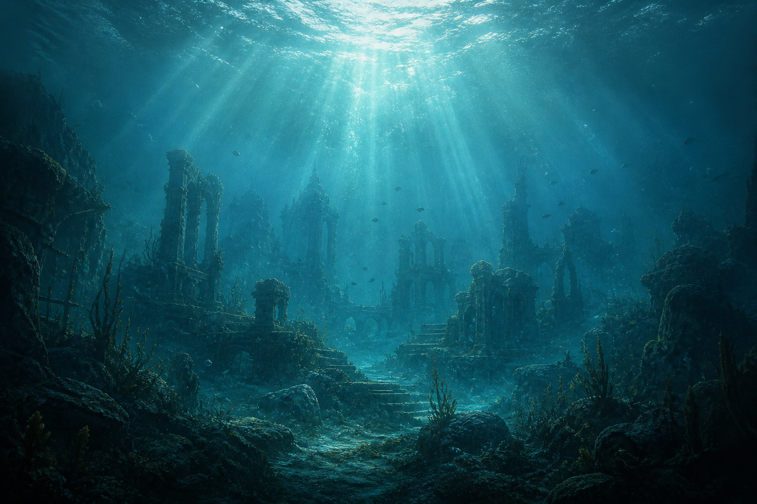 Tír fo Thuinn es el reino misteriosos bajo las olas en la mitología celta