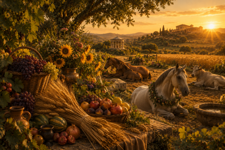 Agosto era el mes de la abundancia en la Antigua Roma