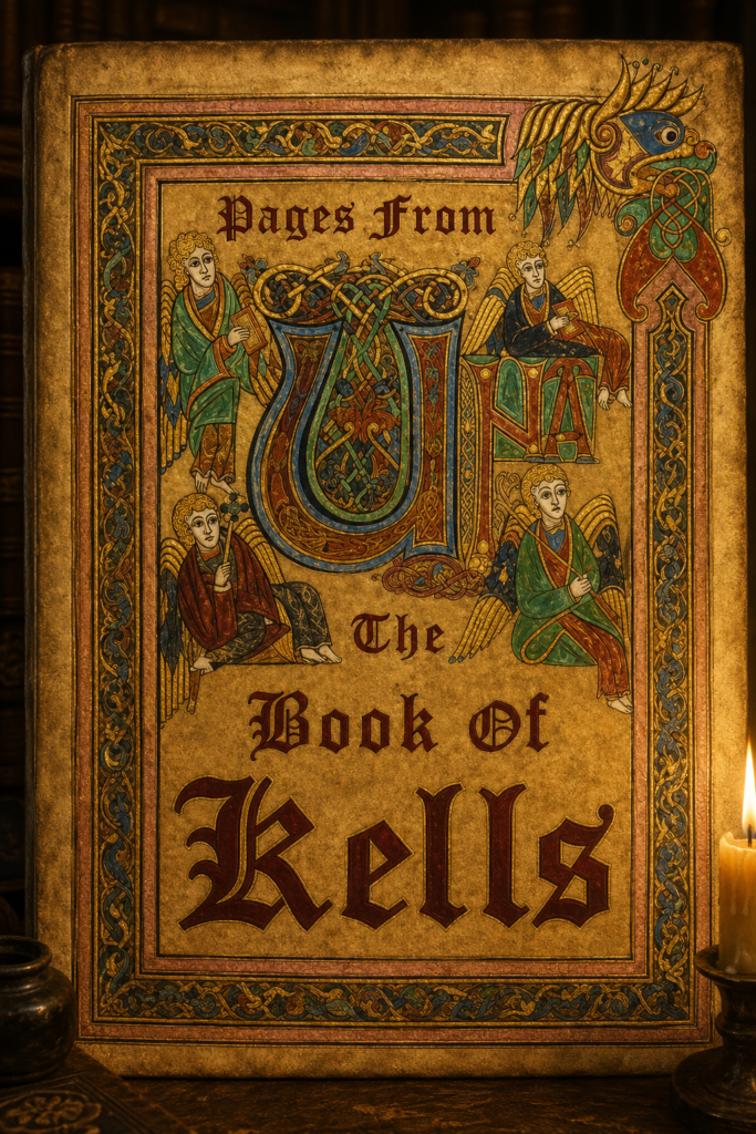 Ilustración inspirada en el Libro de Kells