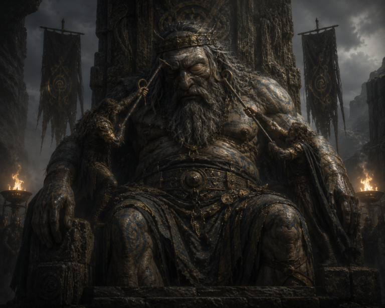 Balor, el rey fomoriano más famoso de la mitología celta.