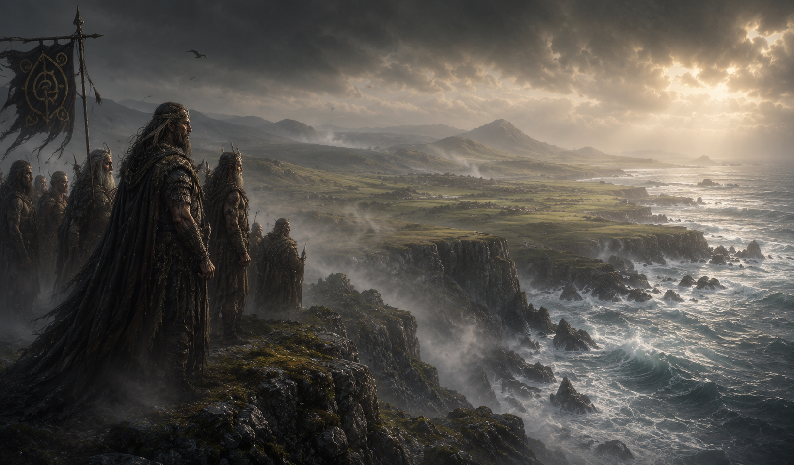 Los Fomorianos, los enemigos de los distintos pueblos de Irlanda según la mitología celta.