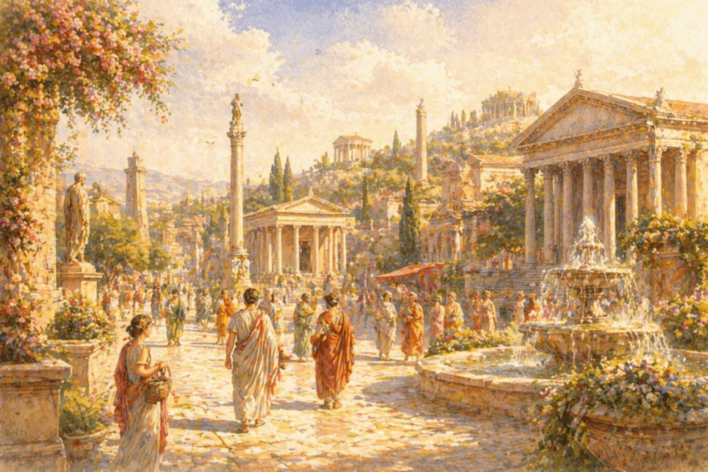 Julio en la Antigua Roma.