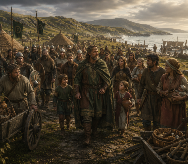 Nemed y su pueblo durante la colonización de Irlanda