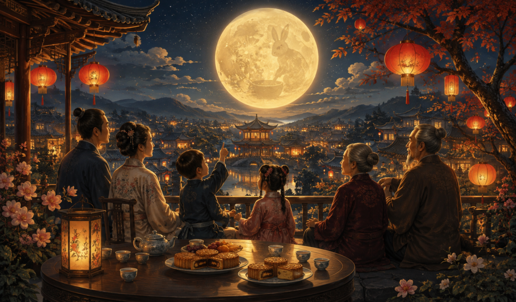 El Festival de Medio Otoño en China es una de las celebraciones más importantes y con una tradición que se remonta a la Antigüedad.