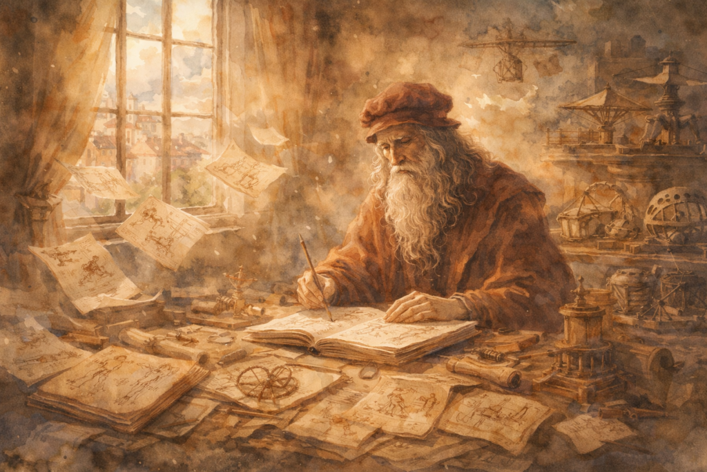 Leonardo Da Vinci, un genio adelantado a su tiempo,