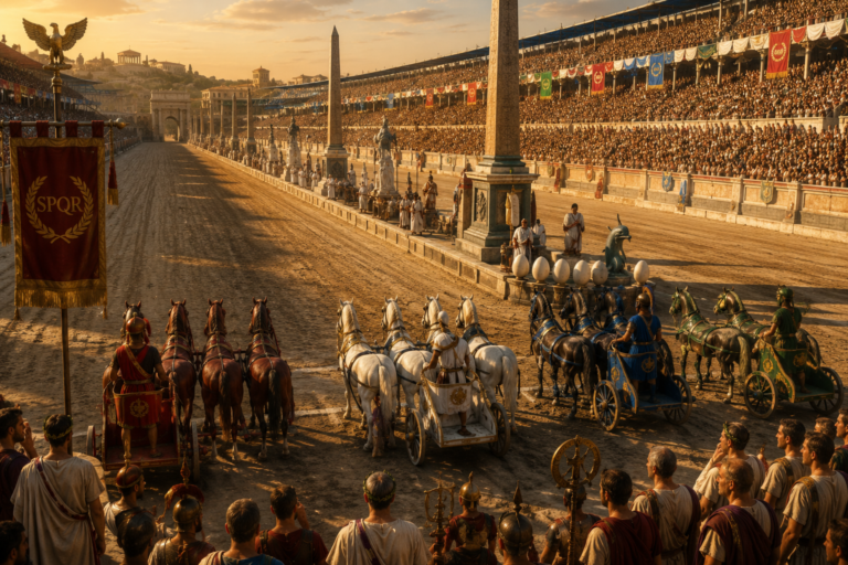 Las Ludi Romani o Ludis Magni, eran uno de los festivales más antiguos de Roma. Se celebraban en el Circo Máximo durante el mes de septiembre.
