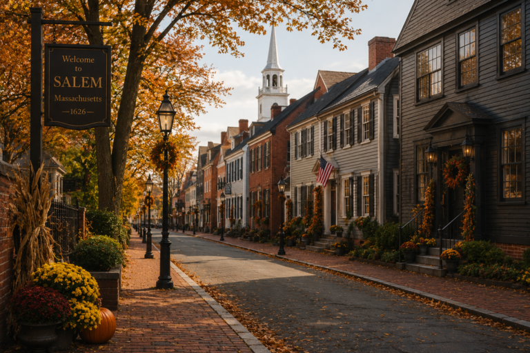 Salem en la actualidad es conocida como la Ciudad de las Brujas, la historia de los juicios ha dado lugar a museos y recorridos históricos.