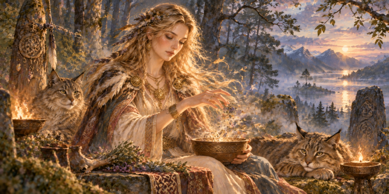 Freyja, diosa del amor, la magia, la muerte y la fertilidad en la mitología nórdica